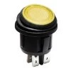 INTERRUPTEUR À BASCULE ILLUMINÉ - LED ORANGE 12 V - 2P DPST ON-OFF VELLEMAN R13244BY/LED -VELLEMAN Soldes Boutique 17349395 1