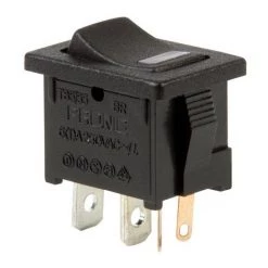 INTERRUPTEUR DE PUISSANCE A BASCULE 5A-250V SPST ON-OFF - AVEC LED ROUGE VELLEMAN R1933EN