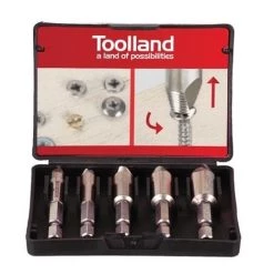 JEU D'EXTRACTEURS DE VIS - 5 PCS VELLEMAN TL78008