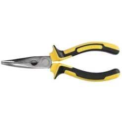 PINCE À BECS RONDS COUDÉS 6.5'' 165 MM VELLEMAN HP07N