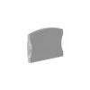 CAPUCHON EN ALUMINIUM POUR PROFILÉ POUR RUBAN LED SLIMLINE LARGEUR 15 MM - SANS TROU DE CÂBLE - ARGENT VELLEMAN EC-SLW15-H3 -VELLEMAN Soldes Boutique 21116497 1