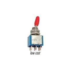 INVERSEUR VERTICAL DPDT ON-(ON) - VERSION ECONOMIQUE VELLEMAN 8011LC