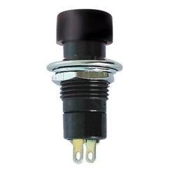 BOUTON-POUSSOIR OFF-ON NOIR VELLEMAN R1821A/B/125