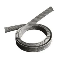 PEREL Cache-Câbles - Flexibles - 20 Mm X 5 M - Noir