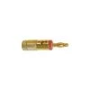 VELLEMAN FICHES BANANES DOREES 4mm - ROUGE CM25R RI1213 -VELLEMAN Soldes Boutique 2792629 1