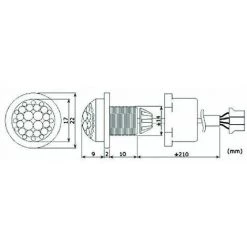 Velleman Mini Détecteur De Mouvement PIR415 Détecteur Intégré