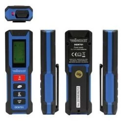 VELLEMAN TELEMETRE LASER NUMERIQUE - 30 M DEM701 RI15520 -VELLEMAN Soldes Boutique 3356265 3