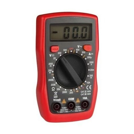 VELLEMAN MULTIMETRE NUMERIQUE - CAT. II 600 V / CAT III 300 V - 10A DVM841 RI15522 3 VELLEMAN MULTIMETRE NUMERIQUE - CAT. II 600 V / CAT III 300 V - 10A DVM841 RI15522