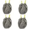 VELLEMAN Lot De 4 SACS DE JARDIN - Utra Résistant - POLYÉTHYLÈNE - 130 L -VELLEMAN Soldes Boutique 38289084 1