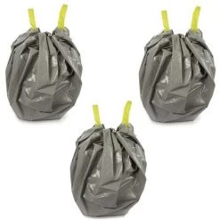 VELLEMAN Lot De 3 SACS DE JARDIN - Utra Résistant - POLYÉTHYLÈNE - 130 L