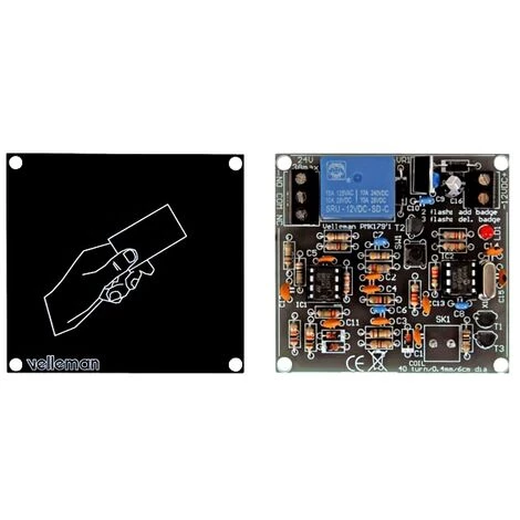 LECTEUR DE CARTE DE PROXIMITÉ VELLEMAN WSHA179 3 LECTEUR DE CARTE DE PROXIMITÉ VELLEMAN WSHA179