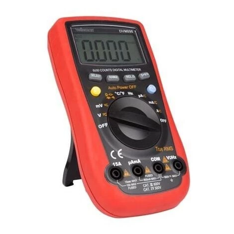 VELLEMAN MULTIMÈTRE NUMÉRIQUE - CAT III 600V / CAT IV 300V - 15A - 6000 POINTS - TRUE RMS RI17006 4 VELLEMAN MULTIMÈTRE NUMÉRIQUE - CAT III 600V / CAT IV 300V - 15A - 6000 POINTS - TRUE RMS RI17006 – Image 2