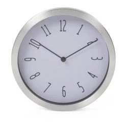 HORLOGE MURALE EN ALUMINIUM - Ø 20 CM VELLEMAN WC108