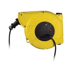 VELLEMAN ENROULEUR RÉTRACTABLE - MONTAGE MURAL - 13+2 M - SCHUKO -VELLEMAN Soldes Boutique 50339489 4