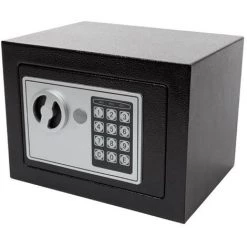 VELLEMAN COFFRE-FORT ÉLECTRONIQUE - 17 X 23 X 17 Cm - NOIR