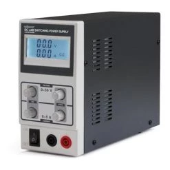 VELLEMAN ALIMENTATION DE LABORATOIRE À DÉCOUPAGE 0-30 VCC / 0-5 A MAX / AVEC AFFICHEUR LCD -VELLEMAN Soldes Boutique 50340002 3