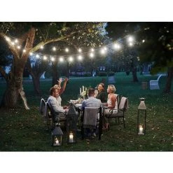 VELLEMAN GUIRLANDE DE FÊTE À LED - 50 X DOUILLE E27 - SANS AMPOULES - 25 M -VELLEMAN Soldes Boutique 50340128 3
