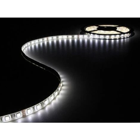 VELLEMAN FLEXIBLE LED - BLANC NEUTRE - 300 LEDs - 5 M - 24 V 4 VELLEMAN FLEXIBLE LED - BLANC NEUTRE - 300 LEDs - 5 M - 24 V – Image 2