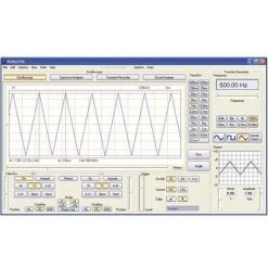 VELLEMAN OSCILLOSCOPE À 2 CANAUX POUR PC AVEC CONNEXION USB + GÉNÉRATEUR -VELLEMAN Soldes Boutique 50340133 5