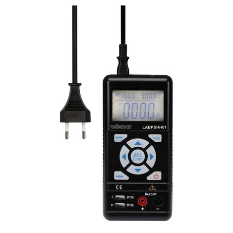 VELLEMAN ALIMENTATION DE LABORATOIRE PORTABLE À DÉCOUPAGE 0-30 VCC / 0-3.75 A MAX / AVEC AFFICHEUR LCD 4 VELLEMAN ALIMENTATION DE LABORATOIRE PORTABLE À DÉCOUPAGE 0-30 VCC / 0-3.75 A MAX / AVEC AFFICHEUR LCD – Image 2