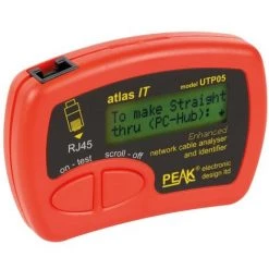 VELLEMAN ANALYSEUR/IDENTIFICATEUR DE CÂBLE RÉSEAU POUR CÂBLES CAT5, CAT5E, CAT6 UTP -VELLEMAN Soldes Boutique 50340535 4