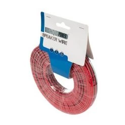 VELLEMAN CÂBLE HAUT-PARLEUR - ROUGE/NOIR - 2 X 2.50 Mm² - 25 M