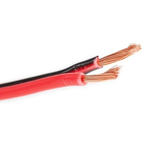 VELLEMAN CÂBLE HAUT-PARLEUR - ROUGE/NOIR - 2 X 2.50 Mm² - 25 M 4 VELLEMAN CÂBLE HAUT-PARLEUR - ROUGE/NOIR - 2 X 2.50 Mm² - 25 M – Image 2