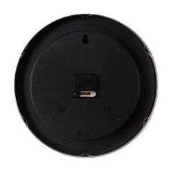 VELLEMAN HORLOGE MURALE EN ALUMINIUM AVEC THERMOMÈTRE & HYGROMÈTRE - Ø 35.5 Cm -VELLEMAN Soldes Boutique 50340901 5