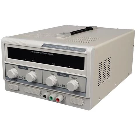 VELLEMAN ALIMENTATION DE LABORATOIRE 0-30 VCC 0-20 A MAX / AVEC DOUBLE AFFICHEUR LED 2 VELLEMAN ALIMENTATION DE LABORATOIRE 0-30 VCC 0-20 A MAX / AVEC DOUBLE AFFICHEUR LED