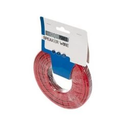 VELLEMAN CÂBLE HAUT-PARLEUR - ROUGE/NOIR - 2 X 1.50 Mm² - 25 M