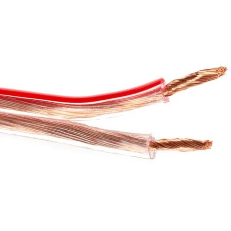 VELLEMAN CÂBLE HAUT-PARLEUR - TRANSPARENT - 2 X 1.50 Mm² - 20 M 4 VELLEMAN CÂBLE HAUT-PARLEUR - TRANSPARENT - 2 X 1.50 Mm² - 20 M – Image 2