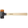 VELLEMAN Wiha Massette Safety Avec Embouts Ronds Mi-souples Et Durs Avec Manche En Hickory, Embout De Massette Rond (26612) 40 Mm -VELLEMAN Soldes Boutique 56548278 1