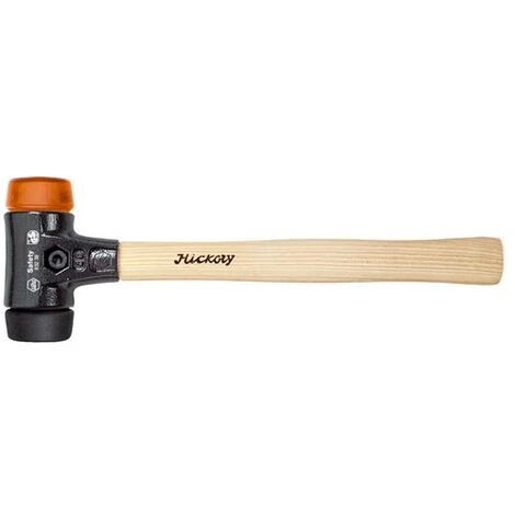 VELLEMAN Wiha Massette Safety Avec Embouts Ronds Mi-souples Et Durs Avec Manche En Hickory, Embout De Massette Rond (26612) 40 Mm 4 VELLEMAN Wiha Massette Safety Avec Embouts Ronds Mi-souples Et Durs Avec Manche En Hickory, Embout De Massette Rond (26612) 40 Mm – Image 2