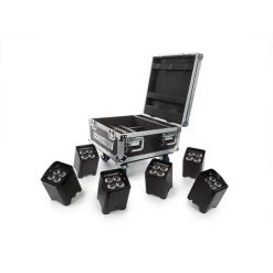 VELLEMAN FLIGHT-CASE AVEC 6 PROJECTEURS LED SUR BATTERIE HQLP10031 -VELLEMAN Soldes Boutique 56928951 3