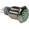 Velleman Interrupteur Metallique Rond Haut Spdt 1NO 1NC - Anneau Vert (R1710G) -VELLEMAN Soldes Boutique 57058295 1