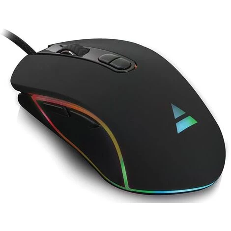 VELLEMAN EWENT - SOURIS DE JEU AVEC ÉCLAIRAGE RVB ET 1200-2400-3200-4800 DPI - NOIR 4 VELLEMAN EWENT - SOURIS DE JEU AVEC ÉCLAIRAGE RVB ET 1200-2400-3200-4800 DPI - NOIR – Image 2