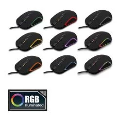VELLEMAN EWENT - SOURIS DE JEU AVEC ÉCLAIRAGE RVB ET 1200-2400-3200-4800 DPI - NOIR 9 VELLEMAN EWENT - SOURIS DE JEU AVEC ÉCLAIRAGE RVB ET 1200-2400-3200-4800 DPI - NOIR -VELLEMAN Soldes Boutique 57721119 3