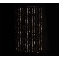 CASCADE LIGHT LED - 1.5 X 2.5 M - 286 WARM WHITE LAMPS - TRANSPARENT WIRE - MODULATOR - 24 V VELLEMAN 5420046519529