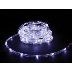MICROLIGHT LED - 6 M - 120 WHITE LAMPS - TRANSPARENT WIRE - 12V VELLEMAN MC-LED-TUBE-6-W