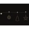 LINEAR SERIE LED - STAR, TREE, SNOWFLAKE - 90 X 30 CM - 65 WARM WHITE MICROLAMPS - BATTERIES NOT PROVIDED VELLEMAN 5420046520822 -VELLEMAN Soldes Boutique 58481520 1