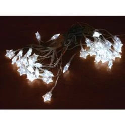 NOVASTARLIGHT LED - 10 M - 40 WHITE STARS - TRANSPARENT WIRE - 24 V VELLEMAN 5425009338797