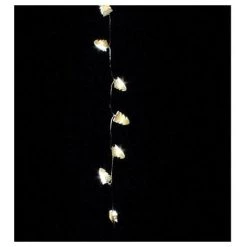 PAPERLIGHT LED - 10 M - 30 CHRISTMAS TREES - WARM WHITE - TRANSPARENT WIRE - 24 V VELLEMAN 5420046520884