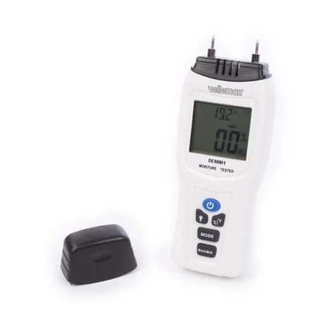 VELLEMAN Humidimètre Avec Thermomètre 4 VELLEMAN Humidimètre Avec Thermomètre – Image 2