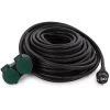 VELLEMAN RALLONGE ÉLECTRIQUE AVEC 2 PRISES - USAGE EXTÉRIEUR - SCHUKO - 20 M -VELLEMAN Soldes Boutique 62248521 1