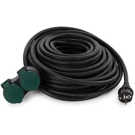 VELLEMAN RALLONGE ÉLECTRIQUE AVEC 2 PRISES - USAGE EXTÉRIEUR - SCHUKO - 20 M 3 VELLEMAN RALLONGE ÉLECTRIQUE AVEC 2 PRISES - USAGE EXTÉRIEUR - SCHUKO - 20 M
