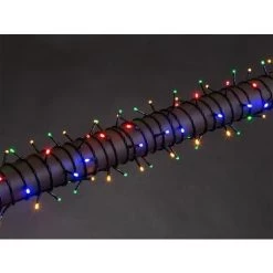 STELLA LED - 8 M - 120 LED - MULTICOLORE - CÂBLE VERT - 24 V VELLEMAN V-STE-08-S-24V-MC-GW