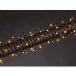 STELLA LED - 8 M - 120 LED - BLANC CHAUD - CÂBLE VERT - 24 V VELLEMAN V-STE-08-S-24V-UW-GW