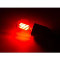 VELLEMAN JEU D'AMPOULES À FILAMENT LED - G45 - VERRE CLAIR - 4 Pcs - ROUGE - VERT - BLEU - ORANGE -VELLEMAN Soldes Boutique 72448981 4
