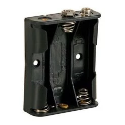Velleman Coupleur De 3 Piles Aa (LR6), Avec Contacts A Pression (BH331B)